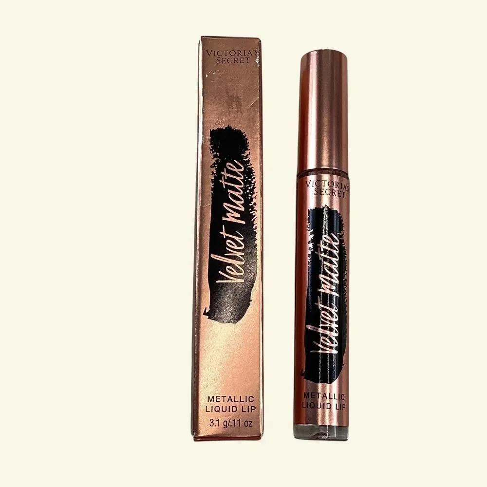 Victoria's Secret Velvet Matte Metallic Liquid Lip Flash 3.1g Bronze